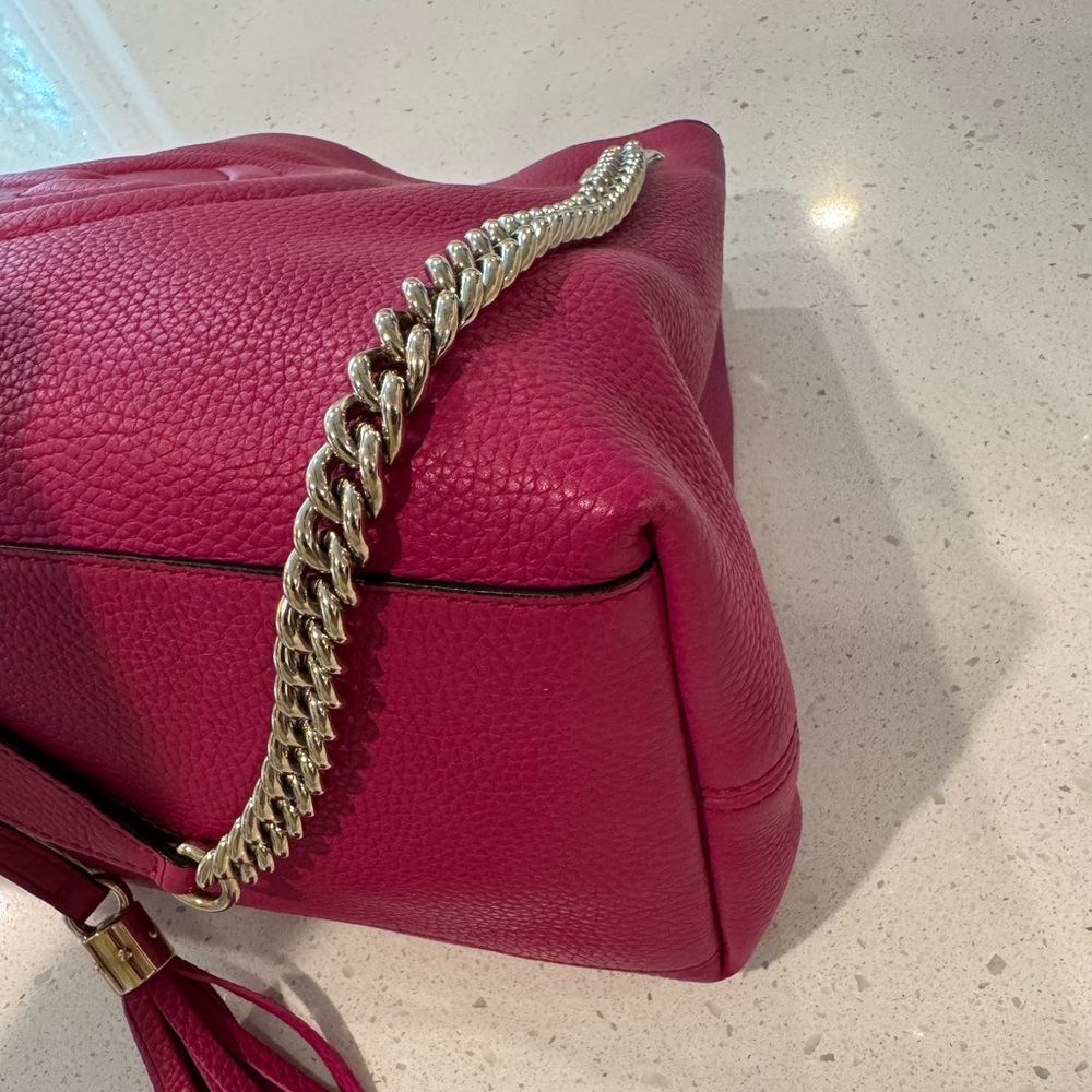 GUCCI SOHO GG chain shoulder hobo bag - Picture 4 of 9